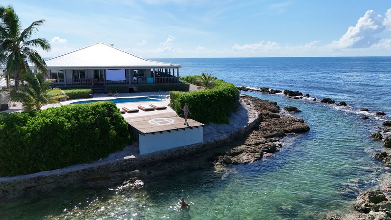 The Moat: A Natural Snorkeling Aquarium Right Around the Island