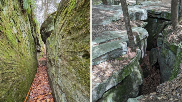 These Pennsylvania Rock Formations Hide A Maze Of Passages You Can Wander Through