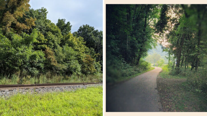 This Abandoned Railroad Line in Pennsylvania Was Transformed Into One of the Longest Cycling Trails in the Country