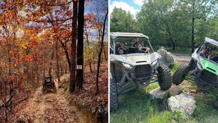 This Arkansas Off-Road Park Lets You Tackle Rocky Hills, Mud Runs, and Forest Trails All in One Place