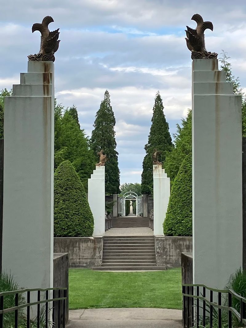 The Sunken Garden: A Living Outdoor Gallery