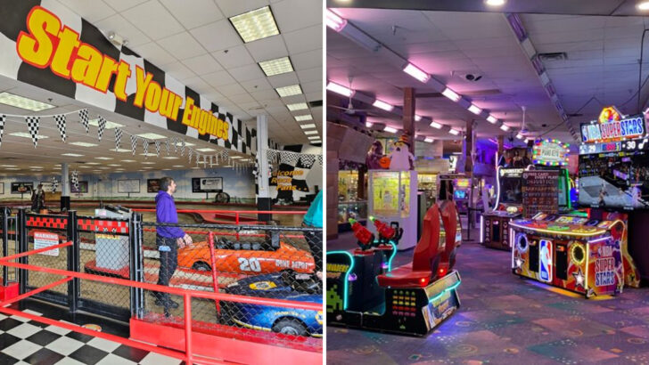 This Castle-Themed Amusement Center In Illinois Has Go-Karts, Laser Tag, Mini Golf, And 60,000 Square Feet Of Indoor Fun