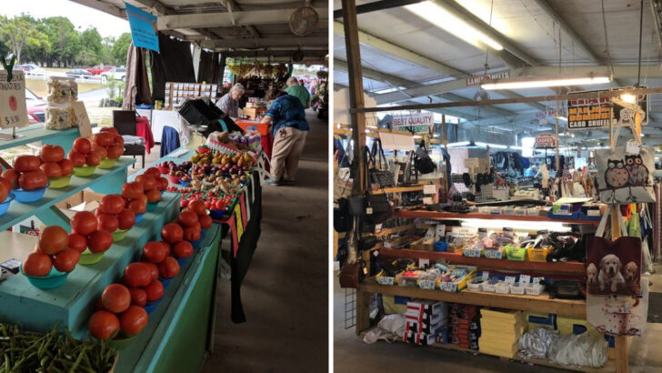 This Central Florida Weekend Hotspot Feels Like A Flea Market, Food Stop, And Treasure Hunt All In One