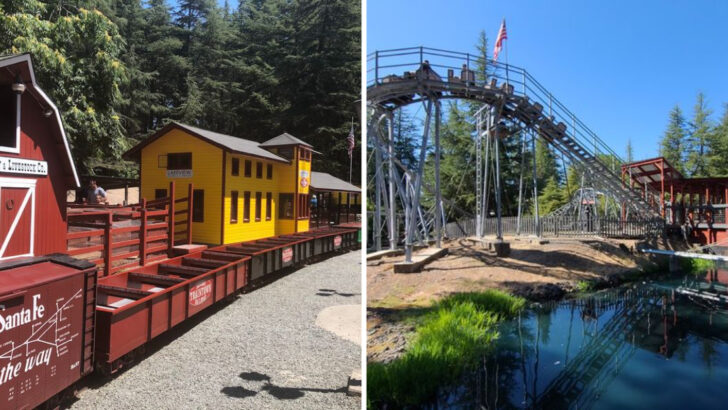 This Charming California Railroad Takes You Through A Storybook Miniature Town