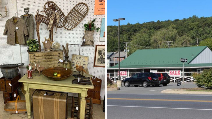 This Enormous Pennsylvania Antique Mall Is One of the State&rsquo;s Best Spots for Vintage Finds