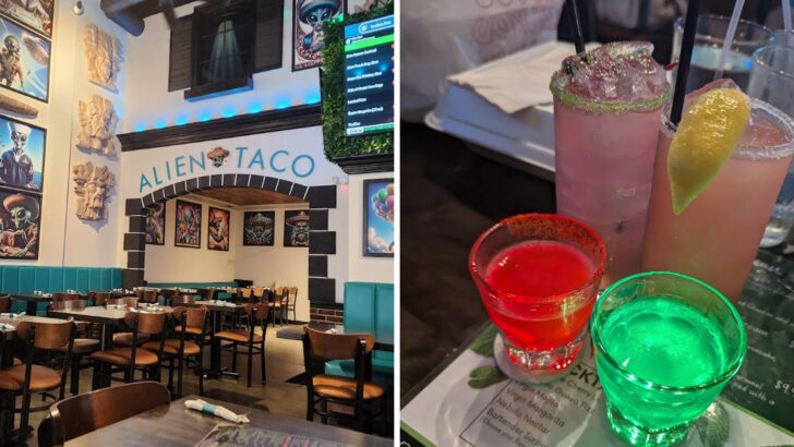 This Florida Restaurant Feels Like a UFO Landed and Started Serving Tacos