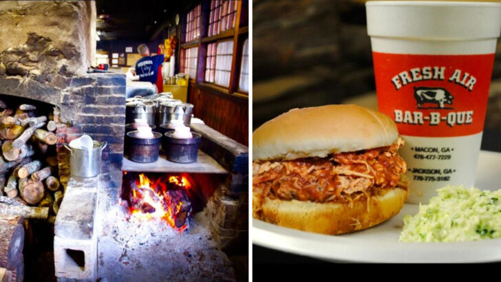 This Georgia BBQ Spot Has Been Serving Hickory-Smoked Pork Since 1929 and Still Keeps It Simple