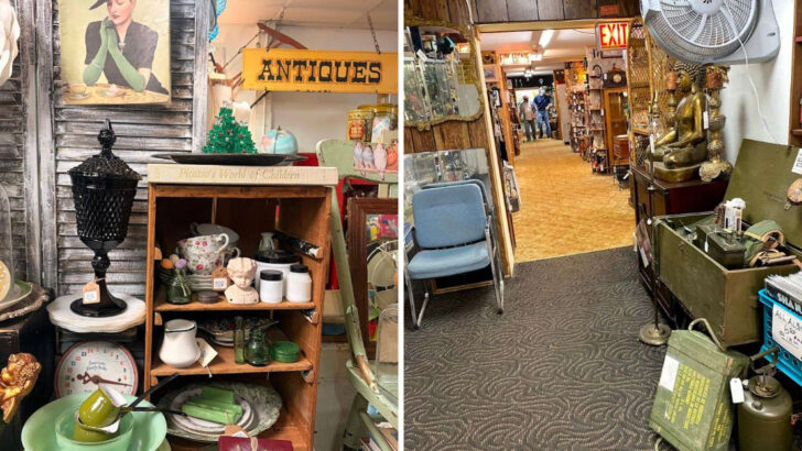 This Illinois Antique Mall Is Famous for Its Seven Miles of Antiques and Collectibles