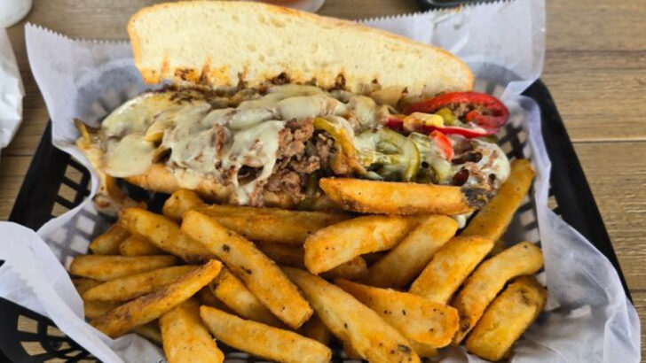 This Laid-Back Florida Tiki Bar Is Known For One Of The Best Philly Cheesesteaks Around