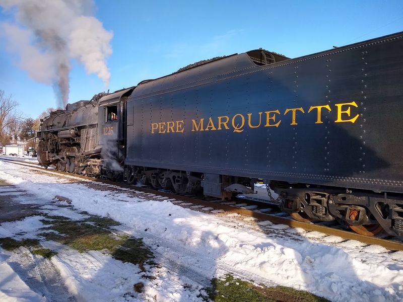 The Pere Marquette 1225 Steam Locomotive