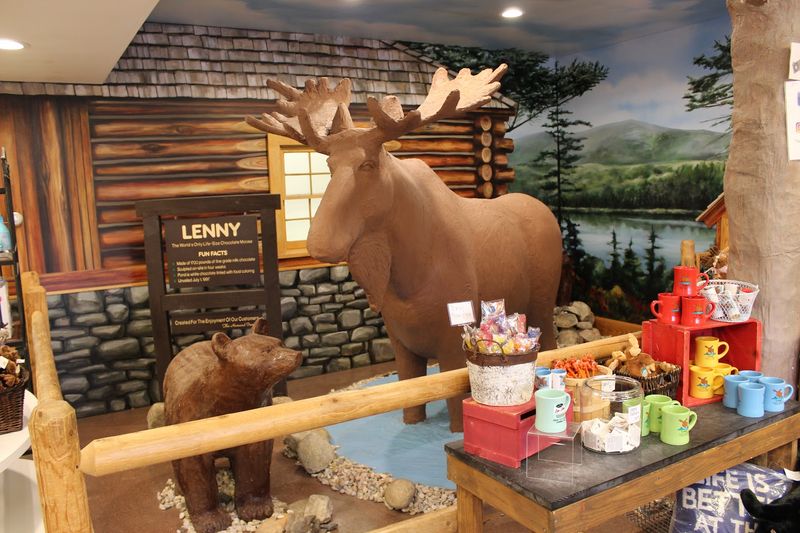 Lenny the World-Famous Life-Sized Chocolate Moose