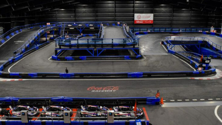 This Massive Indoor Go-Kart Track in Connecticut Is Bigger and Faster Than Most People Expect