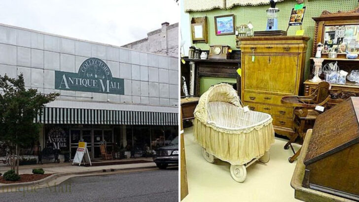 This Massive North Carolina Antique Mall Covers 35,000 Square Feet and Feels Like a Treasure Hunt