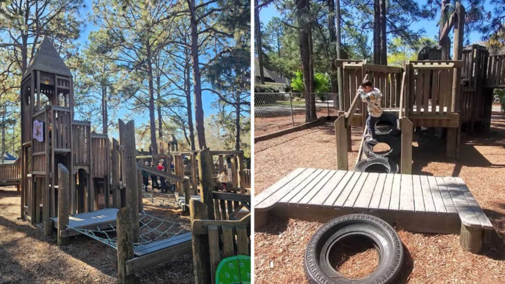 This North Carolina Castle-Themed Playground Was Built From The Ground Up By Two Determined Moms