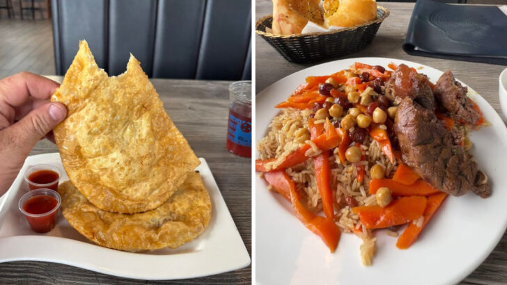 This Ohio dining spot is known for Uzbek favorites, fresh baked bread, and flavorful grilled dishes