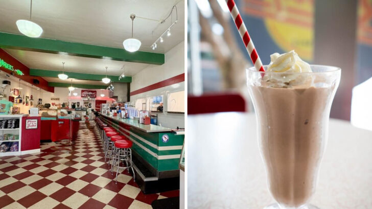 This Old-Fashioned North Carolina Diner Is Known for Its Famous Milkshakes