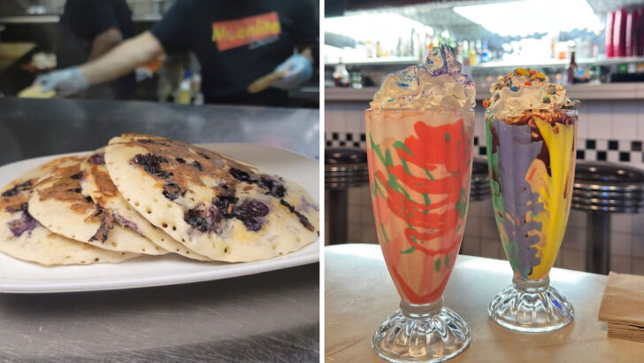 This Old-School Florida Diner Serves Towering Pancakes and Comfort Food All Day