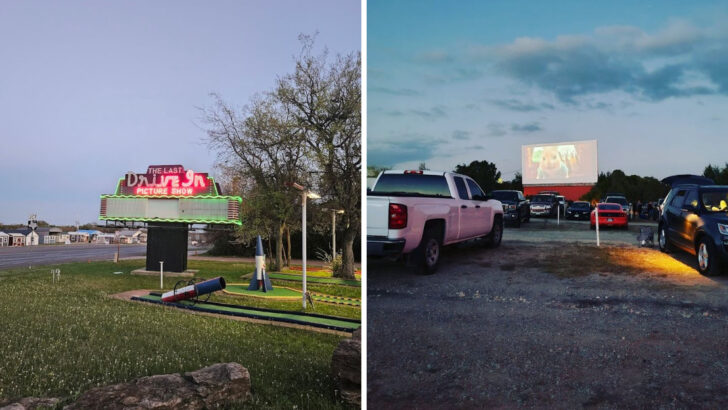 This Old-School Texas Drive-In Keeps The Magic Of Outdoor Movie Nights Alive