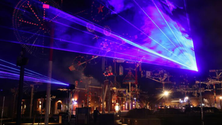 This One-of-a-Kind Art Park in North Carolina Turns Junkyard Scraps Into Stunning Masterpieces