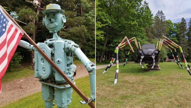 This One of a Kind Spot in Pennsylvania Mixes Cars and Art in a Way You Never Knew You Needed to See