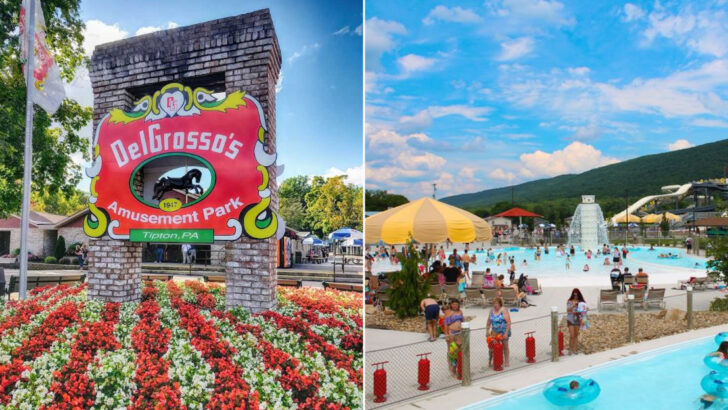 This Pennsylvania Amusement Park Has Free Admission, Over 30 Rides, and Some of the Best Italian Food You Will Find Anywhere in the State