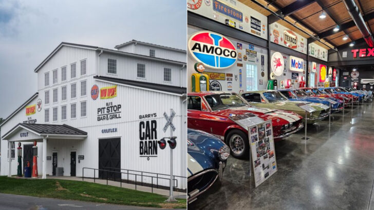 This Pennsylvania Car Barn Sits Right in the Heart of Amish Country and Most People Miss It
