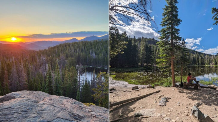 This Short Colorado Hike Leads To An Alpine Lake That Looks Almost Unreal