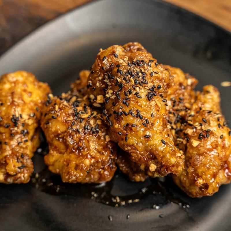 Korean Fried Chicken Wings (Soy Garlic)