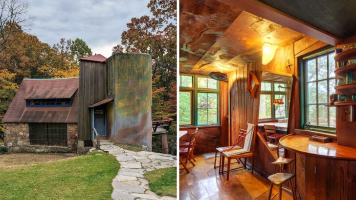 This Tiny Pennsylvania Museum Was Once an Artist&rsquo;s Home and Every Surface Inside Was Hand Carved