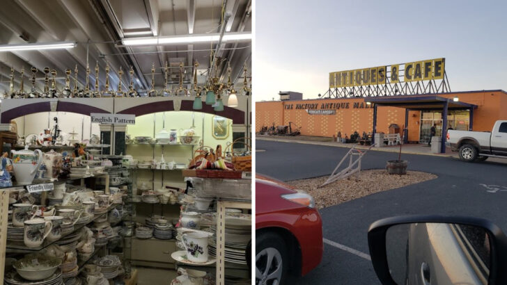 This Virginia Antique Mall Is the Largest in America and It’s Inside a Former Factory