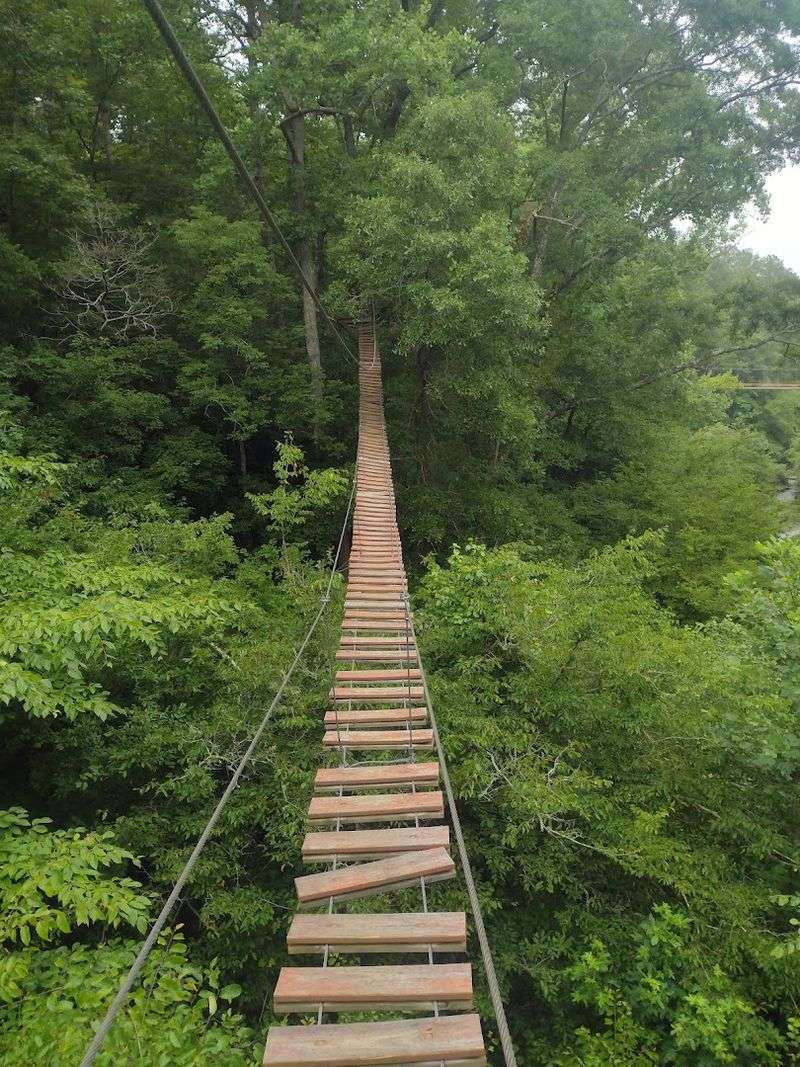 Dozens of Aerial Challenges Along the Route