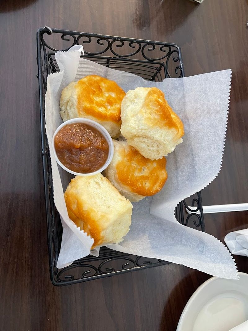 Famous Complimentary Biscuits and Apple Butter
