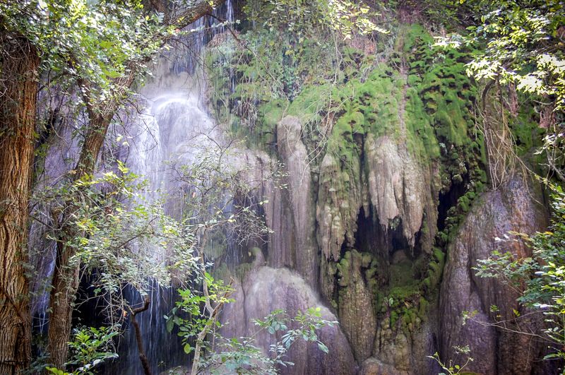 Geological Wonder: Travertine Rock Formations