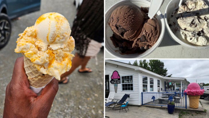 With Over 130 Wacky Options, This North Carolina Ice Cream Shop Is Anything But Ordinary