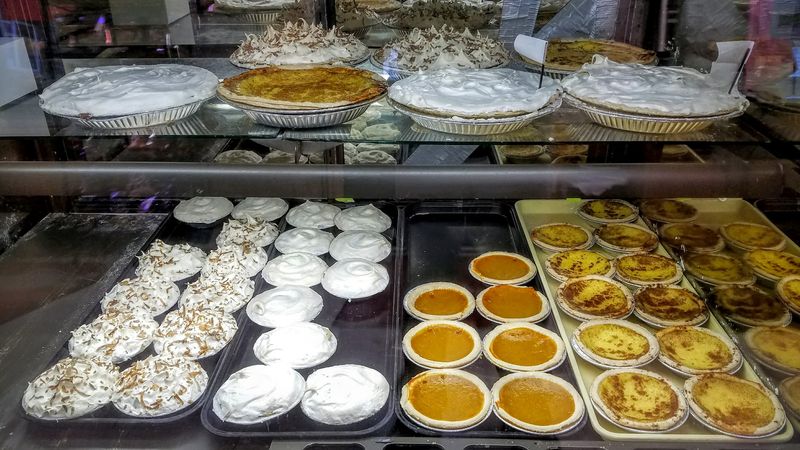 2. The Pie Cases That Give The Shop Its Name