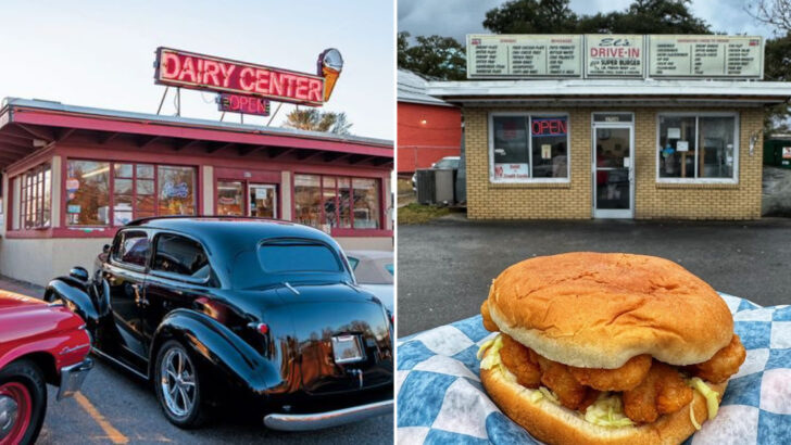 12 Dairy Bars Across North Carolina That Look Like a Slice of 1950s Americana Frozen in Time