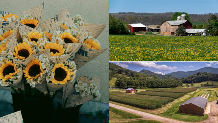 13 Notable Flower Farms In Ohio That Are Worth Visiting Before The Blooms Are Gone