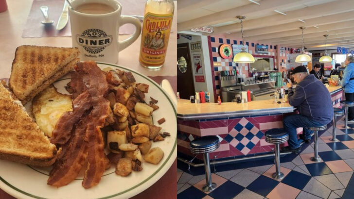A 1950s-Style Diner in Massachusetts Still Serves the Kind of Hearty Breakfast That Feels Like a Cherished Tradition