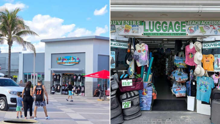 A 2.5-Mile Oceanfront Promenade in Florida Still Looks Like It Did Decades Ago With Mom-and-Pop Shops Lining Every Block
