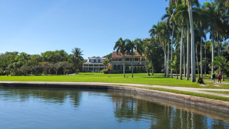 A 450-Acre Florida Estate Hides Two Historic Mansions and Prehistoric Bones Near Biscayne Bay