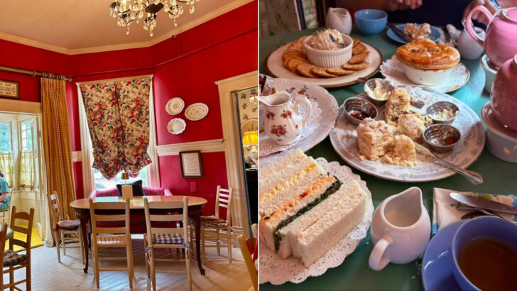A Beloved North Carolina Tea Room Serves Proper Afternoon Tea Inside A Restored 1800s Home