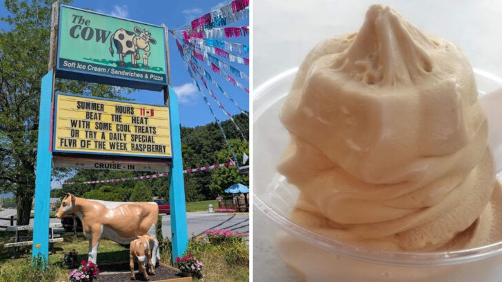 A Cow-Shaped Ice Cream Stand in Rural Pennsylvania Has People Planning Their Drives Around It