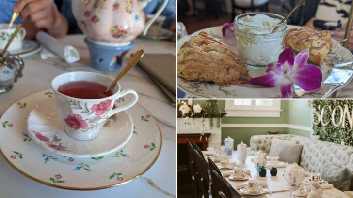 A Flower Filled Tea Room in Florida Serves the Kind of Afternoon Tea Most People Only See in Movies