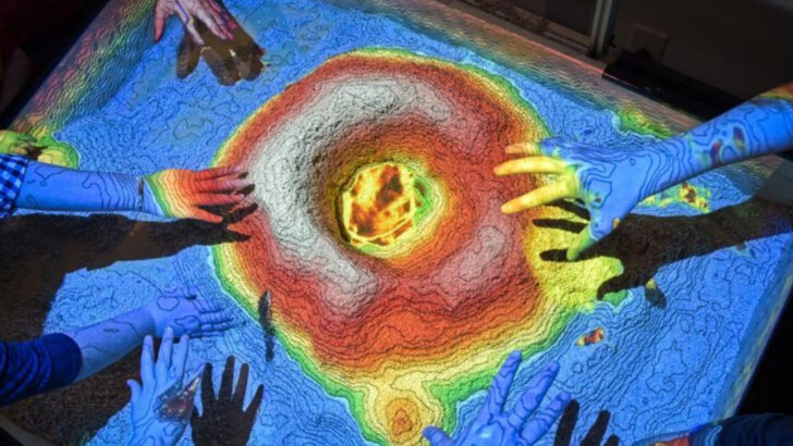 A Four-Story Science Playground in Pennsylvania Gives Kids 75 Ways to Build, Launch, and Experiment With Real Equipment