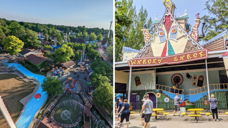 A Free-Admission Pennsylvania Amusement Park Has Been Welcoming Families By Lake Erie Since 1896