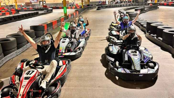 A Huge Go-Kart Track in Ohio Lets You Trade Boring Weekend Plans for Tight Turns and Fast Laps