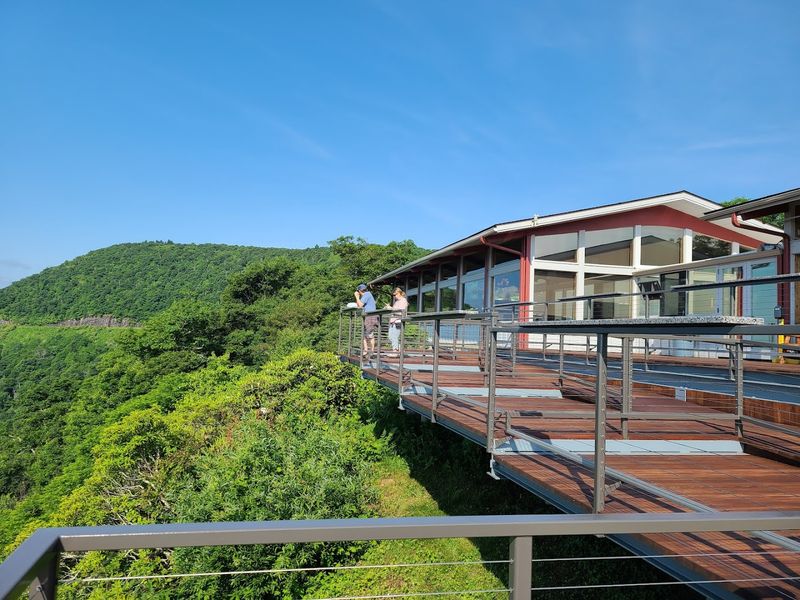 A Lodge Perched at the Peak of the Parkway