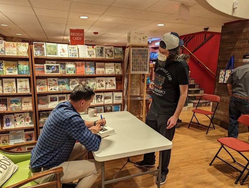 Bestselling Authors Visit Regularly