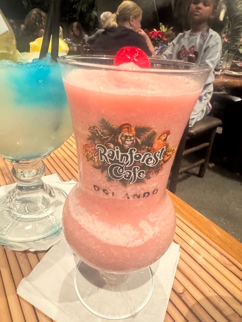 Souvenir Cups and Tropical Drinks That Add to the Fun