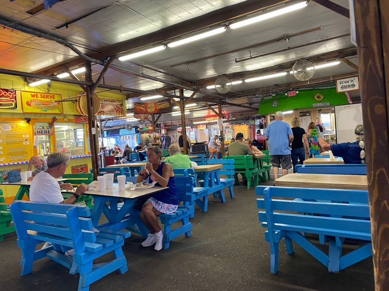 A Full Food Court and Dozens of Snack Stands